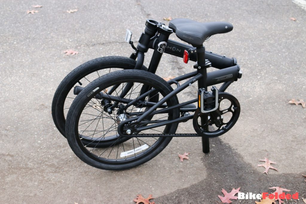 folding static bike