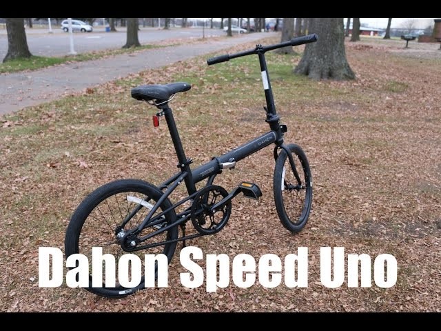deed het Boomgaard overschrijving Dahon Speed Uno Folding Bike Review - When Less is More