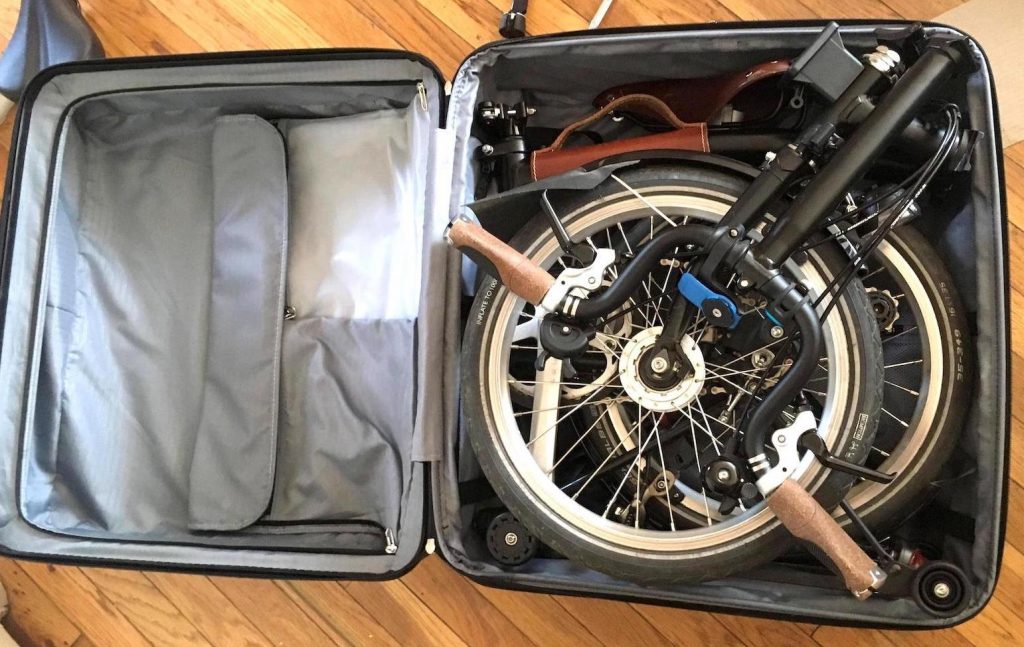 travel with bike on plane