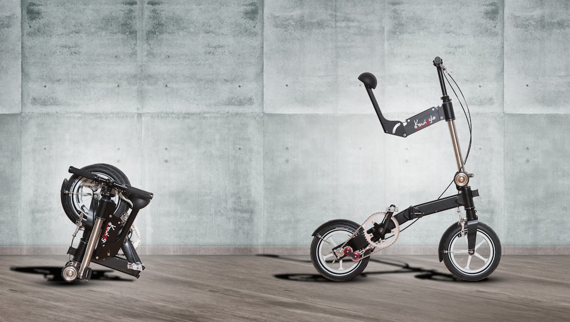 The World's Smallest Folding Bike