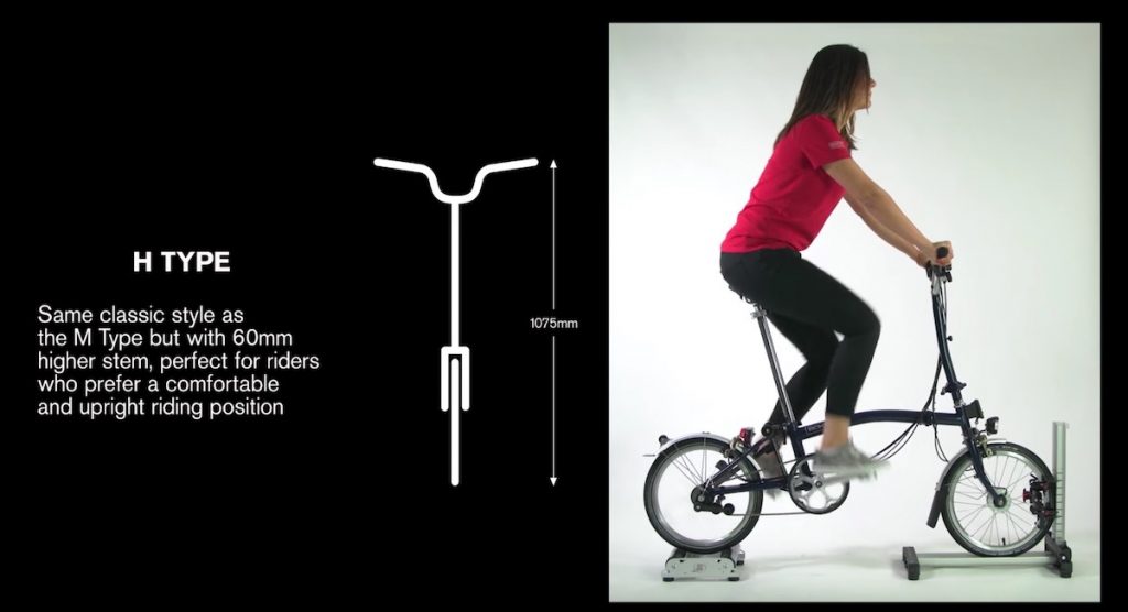 Brompton S Type, M Type, P Type, and H Type Handlebar Differences