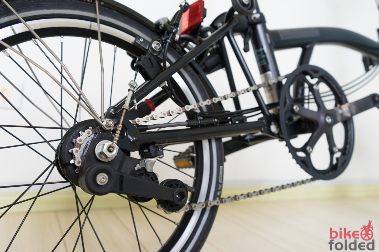 brompton back wheel