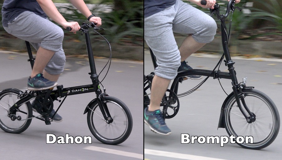 Brompton vs Dahon Folding Bike - A New Comparison