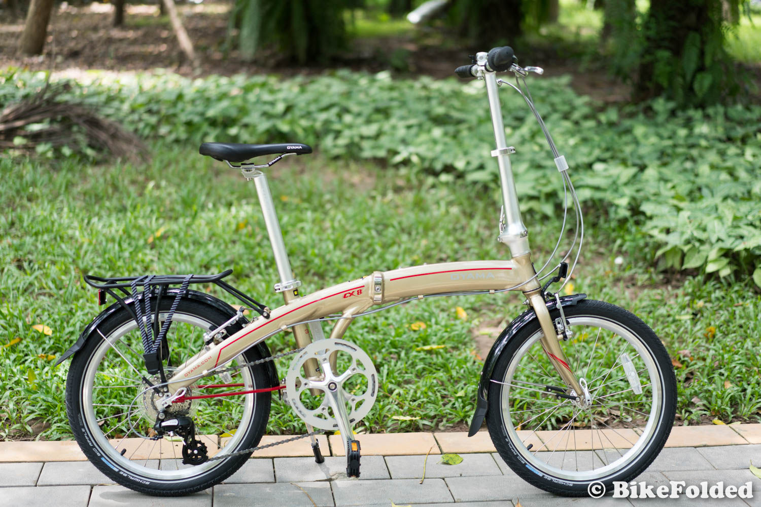 Oyama CX8 Folding Bicycle 