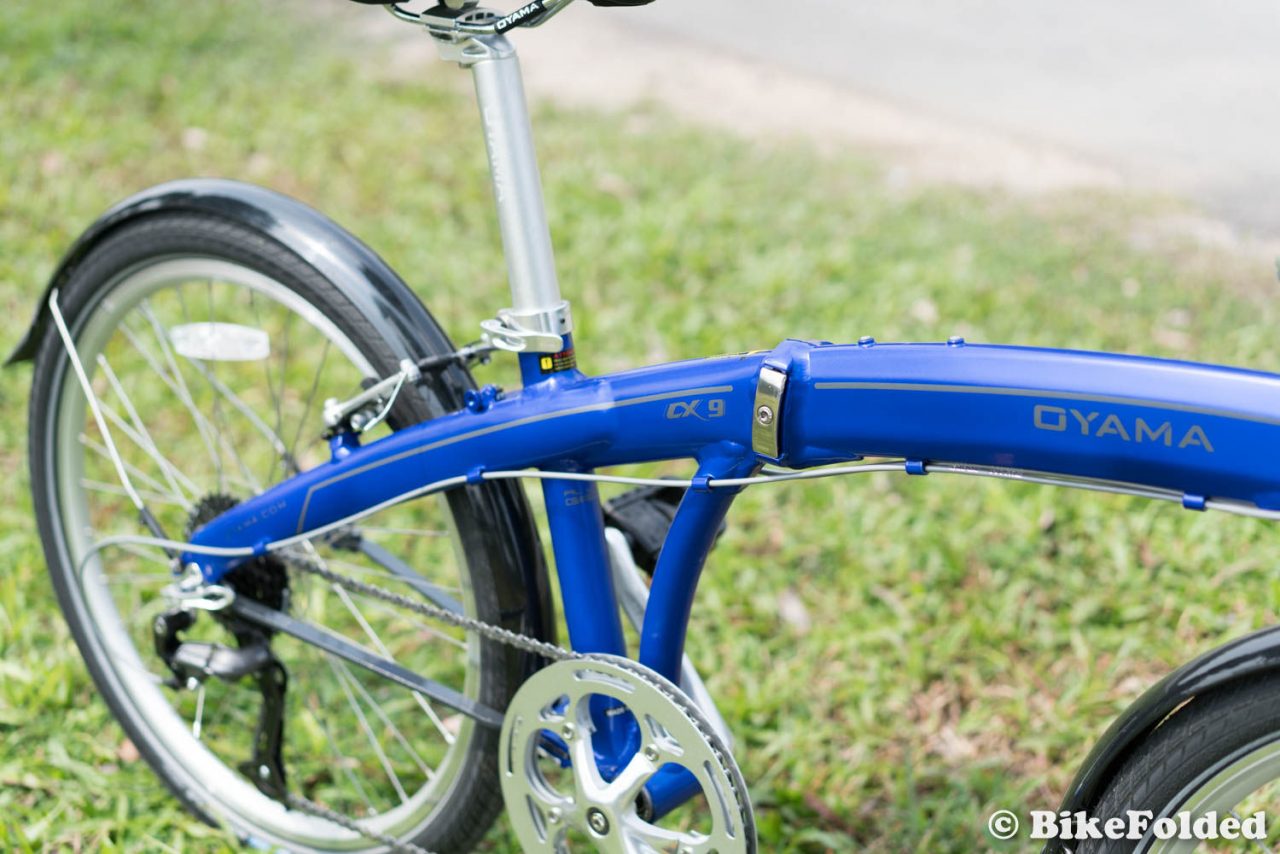 Oyama CX9 Folding Bike Review 24" Wheels for Better Rides?