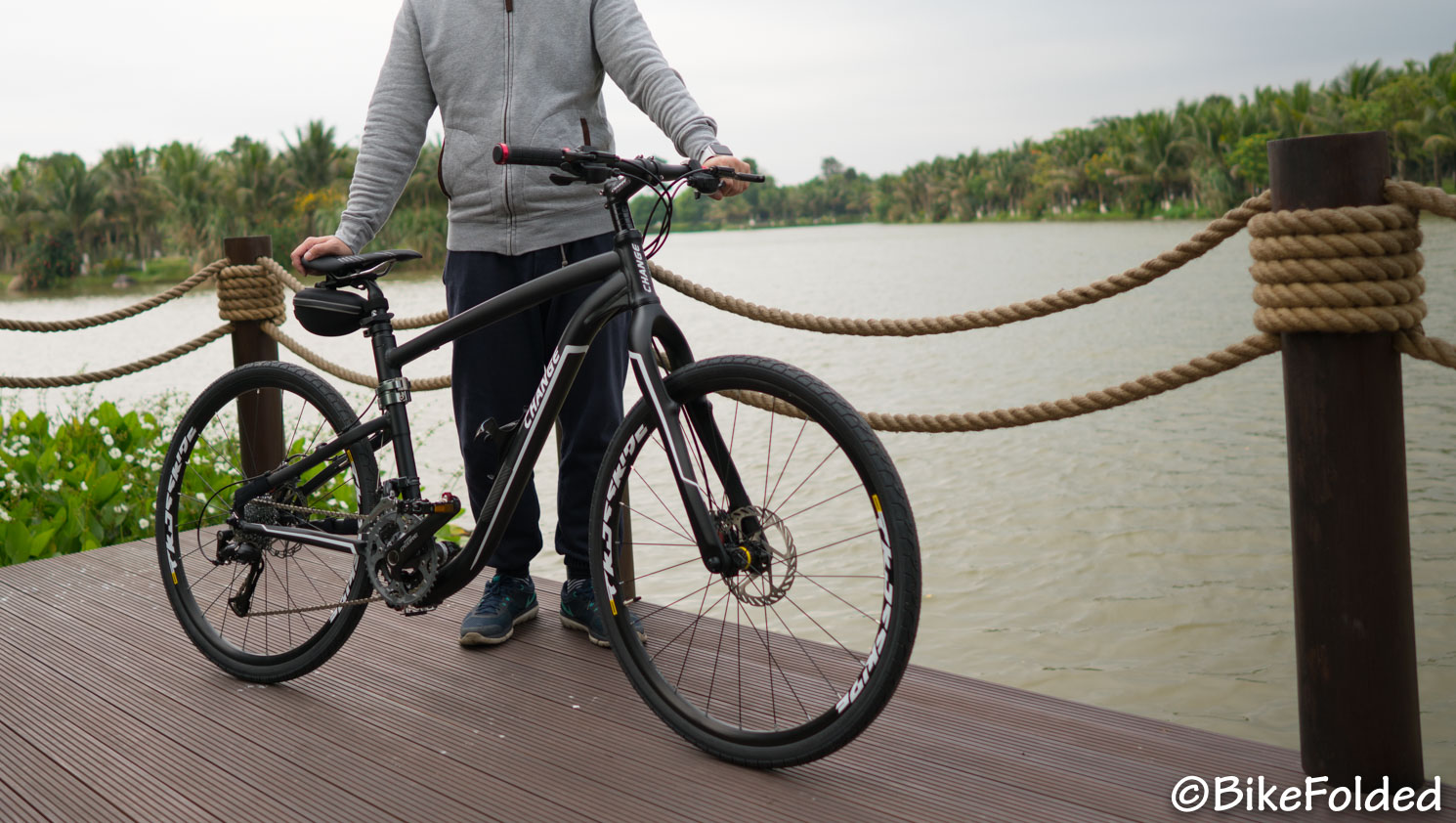 folding bike big wheels