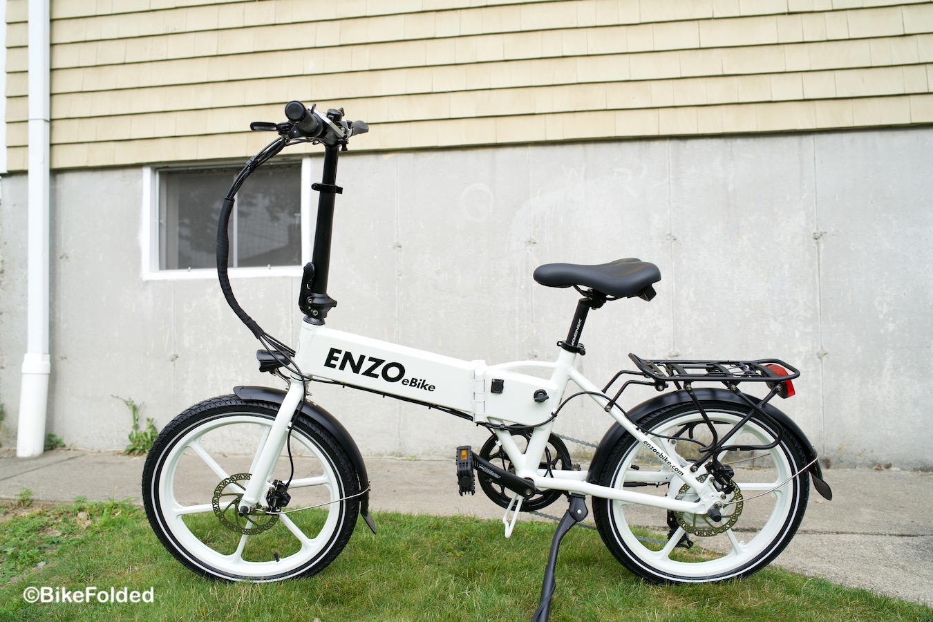 Enzo folding electric outlet bike
