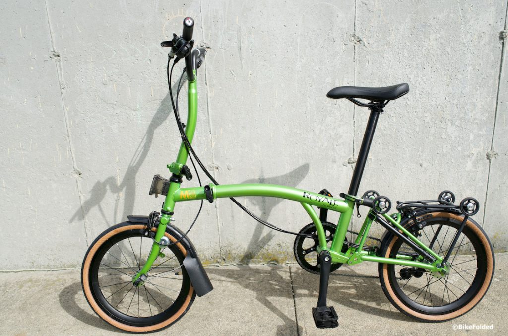 Mobot Camp Royale Folding Bike Review The Brompton Killer? BikeFolded