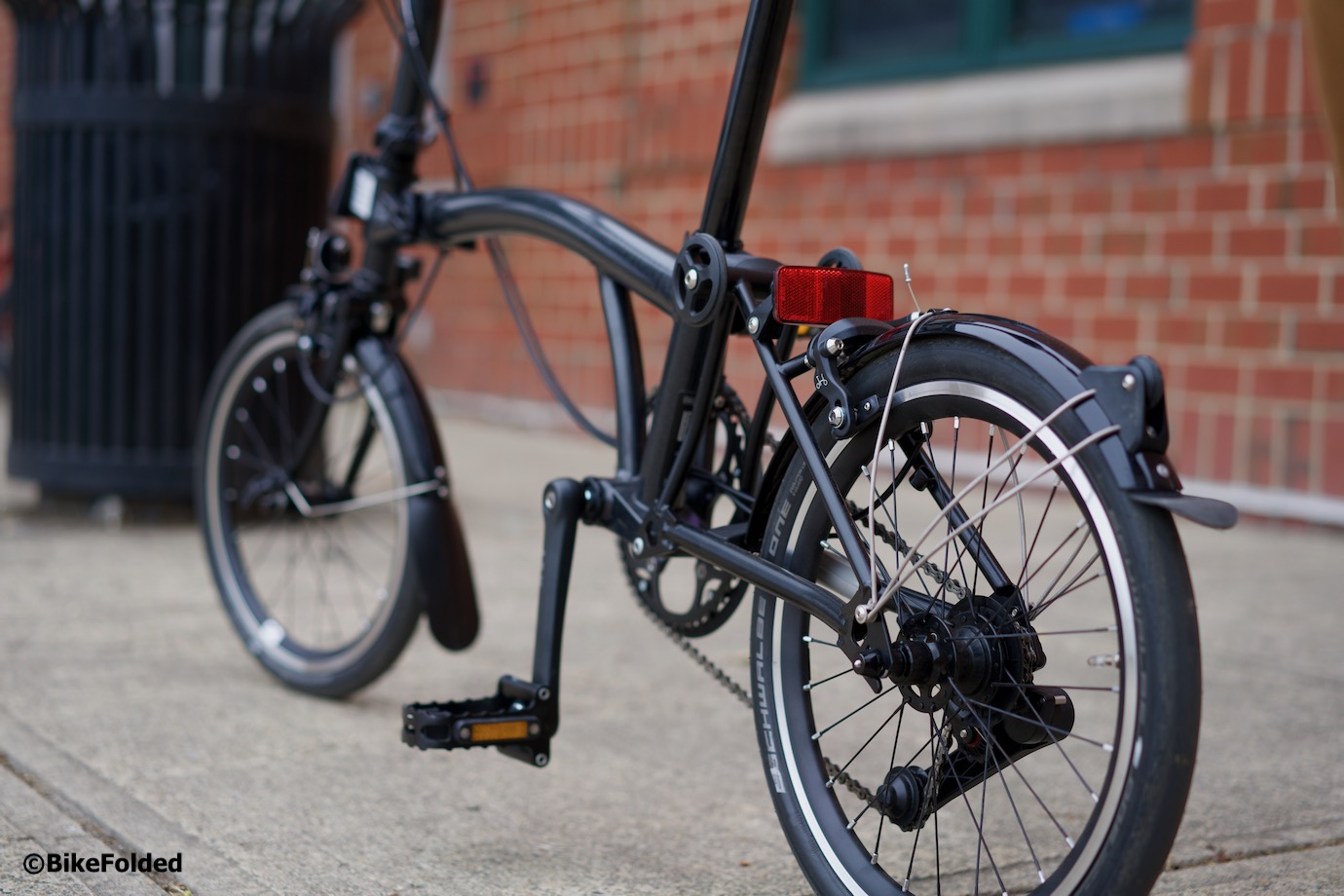 Brompton P Line Folding Bike Review - Problems of the new
