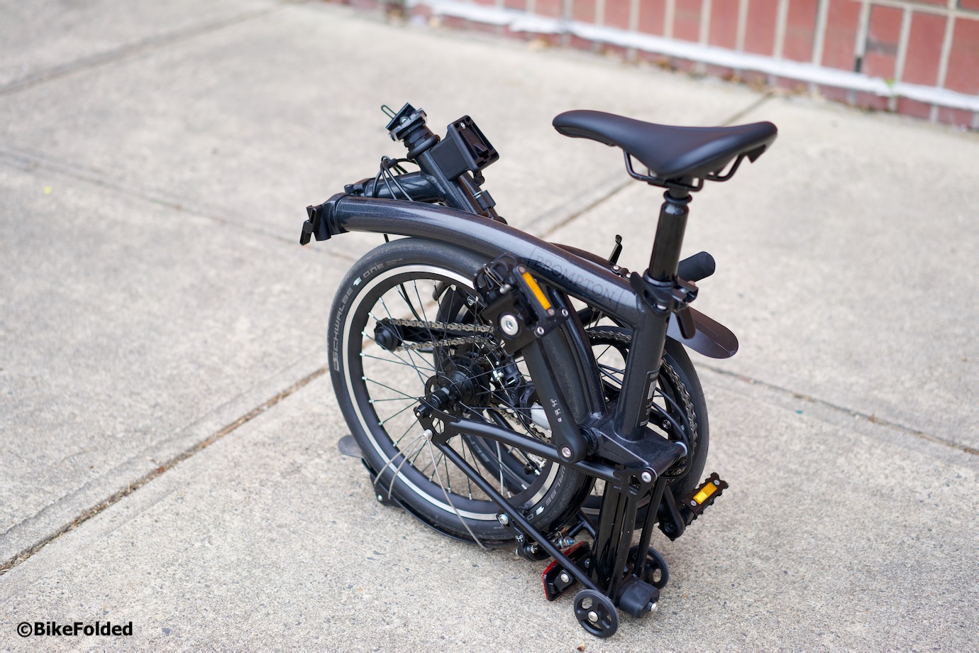 Brompton P Line Folding Bike Review - Problems of the new