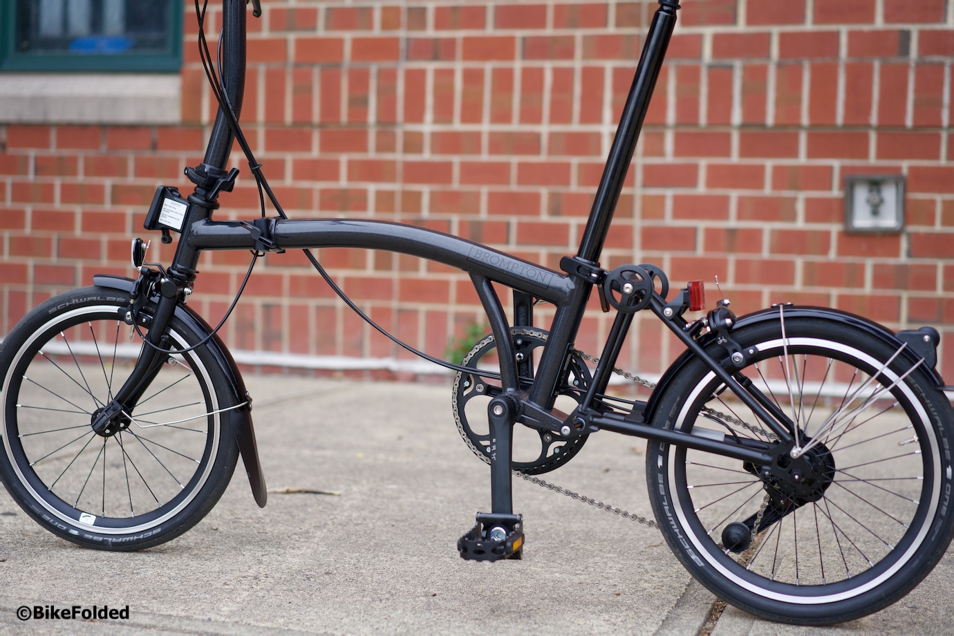 Brompton P Line Folding Bike Review - Problems of the new